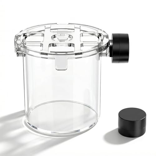 Magnetic Coral Feeding Ring - N52 Magnet, Never Yellow, Reef Safe | food corral, target feeding, LPS SPS, floating pellet catcher, clean water, precise, no waste, feeding station