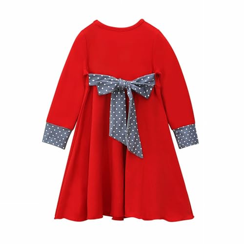Abaya for Toddler Baby Girls Muslim Prayer Clothes with Hijab Kids Maxi Dress Middle East Dubai Islamic Clothing - color: Red, size: 2-3T
