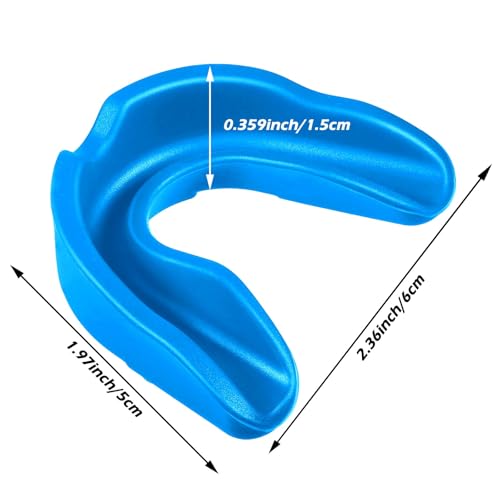 Sport Mouth Guards Gum Teeth Armor Game Guard for Boxing Basketball Football Hockey Karate Basketball Rugby Match - color: Blue, Black