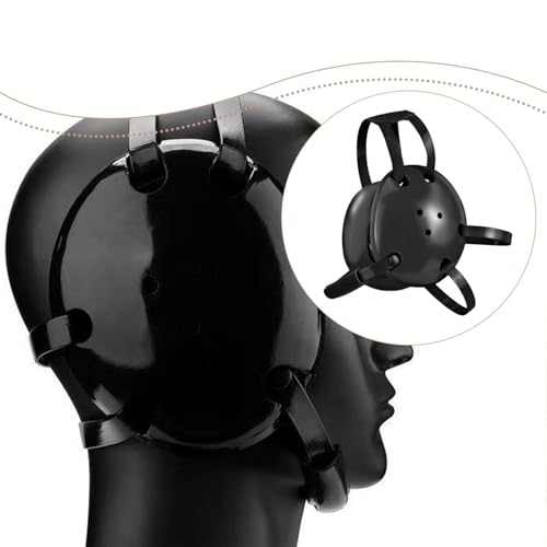 Wrestling Headgear for Kids with Ear Protection & Chin Pad - Youth Sports Protective Gear - color: Three Holes