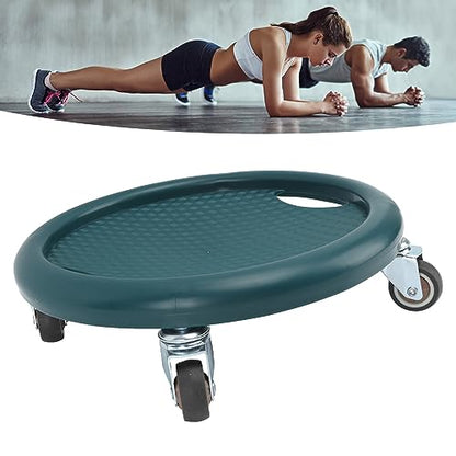 Ab Wheel, 360 Degrees Swivel Core Trainer, Abdominal Exercise Roller for Waist Strength, for Men Women Seniors Beginners Home Workout