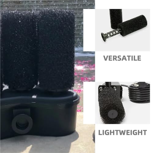 Pre Filter Sponge 12Pcs Aquarium Filter Sponge Pads Fish Tank Intake Protection Prefilter Cleaning Sponge Replacement Shrimp Filter Accessories for Aquarium Shrimp Fry Fish Tank