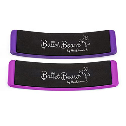 Ballet Turning Spin Board for Dance and Figure Skating. Portable Training Equipment for Dance. Make Your Turns, Pirouette and Balance Better. - color: Pink with carry bag