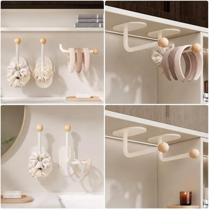 2 Pieces Boxing Glove Wall Hook Display Rack Punching Dryer Stand Carbon Steel Construction Easy to Install Suitable for Training Room Home Gym B - color: White