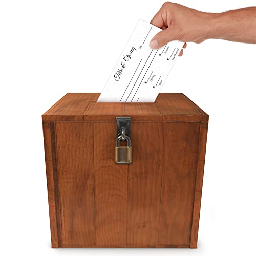 Eaasty 200 Pieces Church Offering Envelopes My Offering Bill Size Envelope Church Tithe Envelopes for Donations, Religious Occasions(Elegant Style) - style: Elegant Style