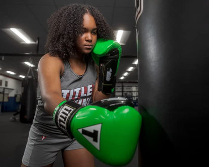 TITLE Boxing Gel Glory Super Bag Gloves 2.0 - Boxing Gloves, Punching Bag Gloves, Kickboxing Gloves, Punching Gloves, Heavy Bag Gloves, Boxing Gloves Men, Boxing Gloves Women, Boxing Equipment - color: Lime/Black, size: 12 oz