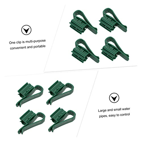 BESPORTBLE 4pcs Fish Tank Clips Strong Plastic Hose Holder for Easy Installation Aquariums Space-Saving Design for Pet Fish Owners