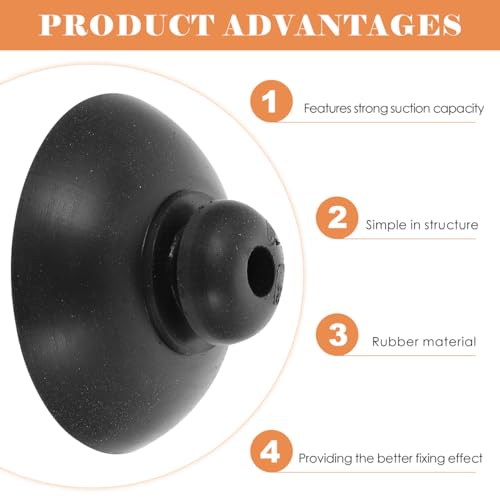Gatuida 20 Pack Aquarium Suction Cups for Oxygen Pump Fish Tank Air Pump Holder Suckers for Tubing Wire and Accessories 0.98 X 0.98 X 0.39 in Easy Install