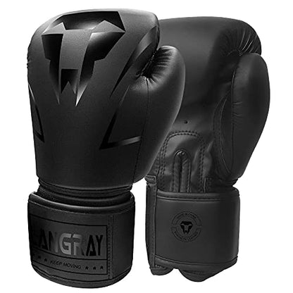 Boxing Gloves for Adults Men Women, Punch Bag Training Gloves for MMA Sparring Kickboxing Muay Thai Fight Heavy Bag Fitness
