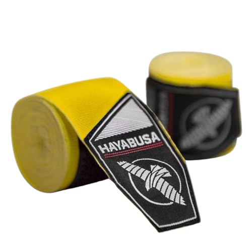 Hayabusa Boxing Hand Wraps Perfect Stretch 4.0 for Men & Women - color: Yellow
