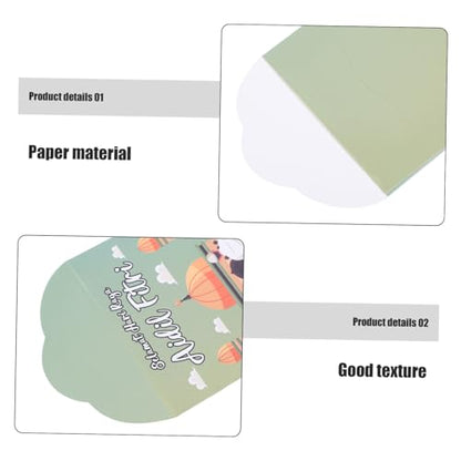 Veemoon 6pcs Eid Mubarak Money Envelopes Unique Eid Paper Envelopes for Cash Sturdy Design for Celebrations and Special Occasions