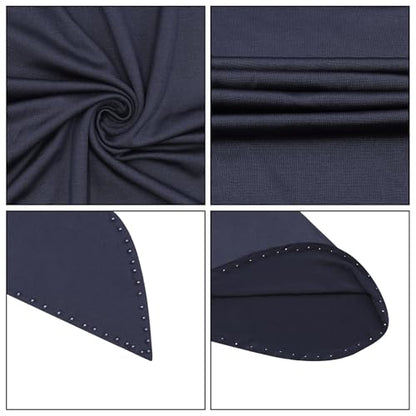 Suillty Women's Pearls Muslim Islam Instant Hijab Scarf Soft Turkish Headwear Jersey Headscarf Shawl Wrap - color: Light Purple