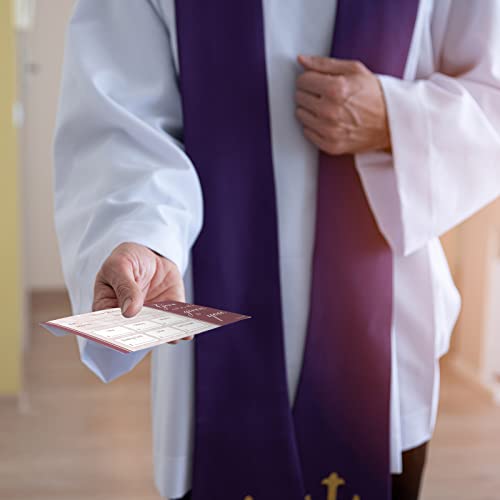 Eaasty 200 Pieces Church Offering Envelopes My Offering Bill Size Envelope Church Tithe Envelopes for Donations, Religious Occasions(Simple Style) - style: Simple Style