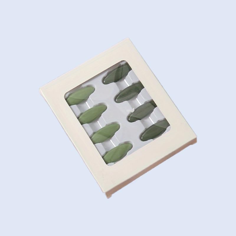 Headscarf Safety Pins 8-Pack Multi-Color Plastic Scarf Clips with Safety Buckles for Hijab, Hats, Caps and Head Coverings, - color: Green 7