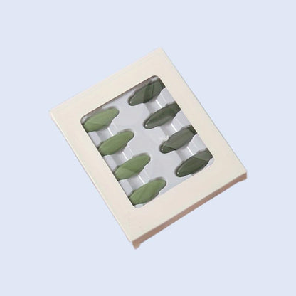 Headscarf Safety Pins 8-Pack Multi-Color Plastic Scarf Clips with Safety Buckles for Hijab, Hats, Caps and Head Coverings, - color: Green 7