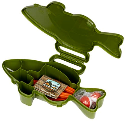 Flambeau Outdoors Wild Bite Fishing Tackle Box Kit - size: One Size, style: Bass