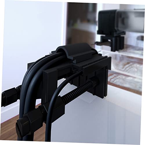 SUPVOX 2Pcs Fish Tank Clips Multi Functional Water Pipe Fixator for Aquariums Space Saving Design Easy Installation Secure Tube Holders for Organized Fish Tank
