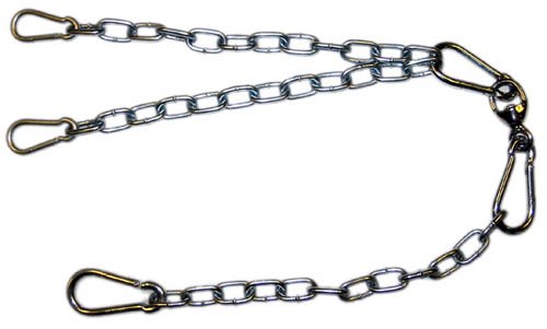 Balazs Heavy Bag Chain & Swivel Assembly (2 Snap Hooks)
