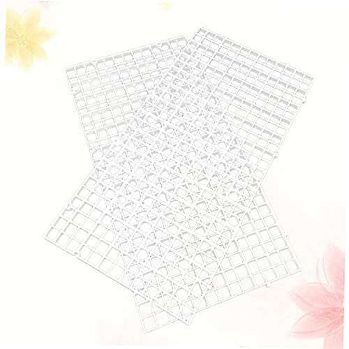 Toddmomy 6pcs Aquarium Isolation Panel Practical Fish Tank Divider Plate for Breeding and Separation Easy to Install White Crate for Aquarium Supplies