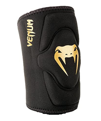 Venum Kontact Gel Knee Pads - Pair - Black/Gold - L