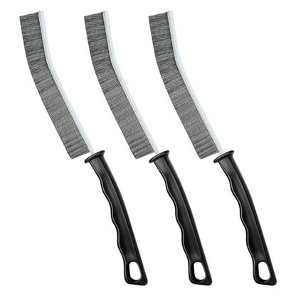 Crevice Cleaning Brush，Hard-Bristled Grout Brush，2026 New Multifunctional Gap Cleaning Brush Tool，Dead Corners Brushes for Bathroom Kitchen Tiles Window Door Slots，3pcs