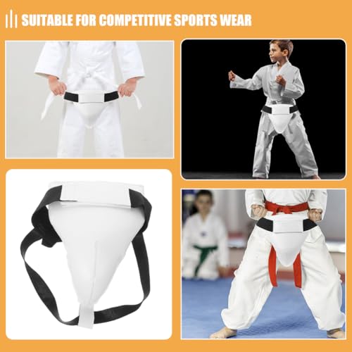 Happyyami Boxing Groin Guard Protector for Men Boys and Girls Taekwondo Gear Breathable Design for Training and Competition Essential Safety Equipment for Martial Arts