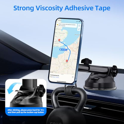 80mm Round Double-Sided Adhesive Pads for Dash Suction Cup Mounts, 4-Pack | Heat-Resistant 80mm/3.15in Circle Adhesive Pads For Dash/Camera/Gps/Phone Suction Mounts; Clean Flat Surface, Cure 48h