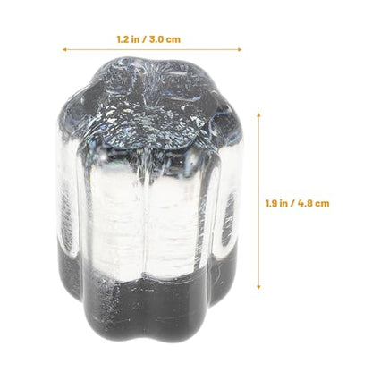 Cute Glass Teapot Lid Holder Decorative Flower Shaped Stand for Teapot Covers Compact and Practical Design for Home Office and Tearoom Use
