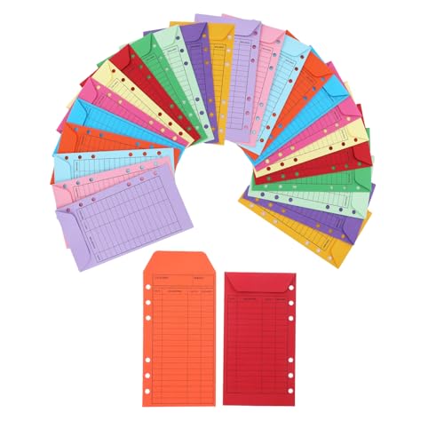 24 Pcs Cash Envelopes for Budgeting,Money Envelope for Cash Saving