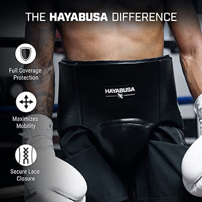 Hayabusa Pro Boxing Groin Protector for Men - size: Large