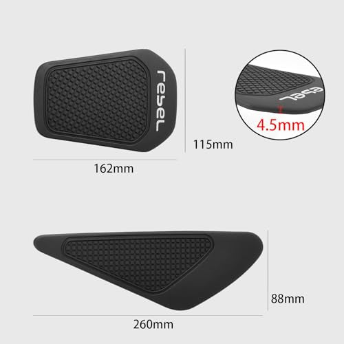 Tank Pad Sticker Fuel Tank Sticker Oil Gas Cap Decal Cover Protector Waterproof fit for Ho&nda Rebel CMX 250 CMX300 CMX500 CMX 500 Modified Accessories 2017-2025
