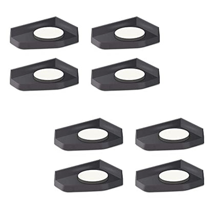 Aquarium Corner Protectors - 8pcs Anti-Vibration & Anti-Skid Pads, Guards for Fish Tank Stand Furniture