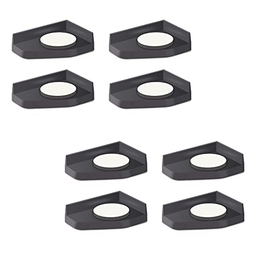 Aquarium Corner Protectors - 8pcs Anti-Vibration & Anti-Skid Pads, Guards for Fish Tank Stand Furniture