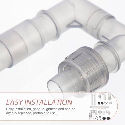 balacoo 2sets Intake Replacement Tube Tank Filter Tubing Fish Plastic Filters Accessories Accessory Aquarium Water Inflow of Professional Canister Parts