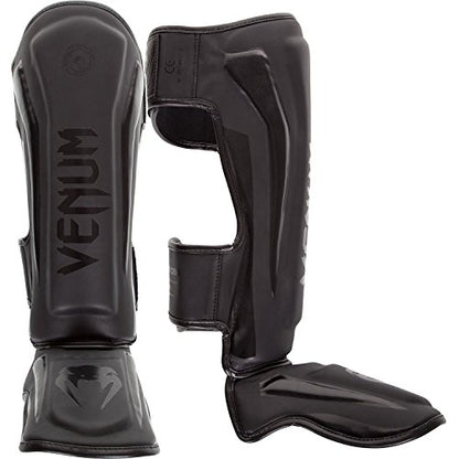 Venum Elite Standup Shin Guards - color: Matte/Black, size: Medium
