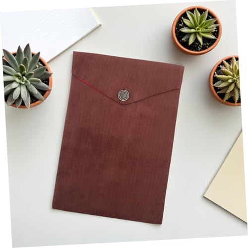 Buddhist Scripture Bag Coffee Color Velvet Pouch Bible Book Cover Storage Organizer for Travel and Religious Texts
