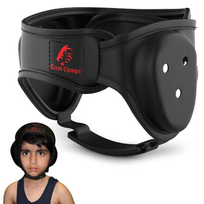 Wrestling Headgear for Kids, Adults Adjustable for BJJ, Grappling, Kickboxing, MMA, Sparring, Training, Jiu Jitsu Cauliflower Ear Helmet - size: Kids/Youth (Up to 22" Head Circumference)