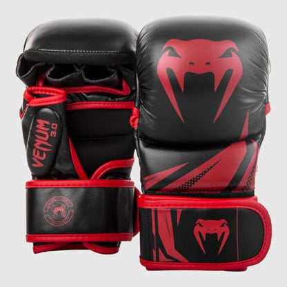 Venum Challenger 3.0 Sparring Gloves - color: Black/Red, size: Small