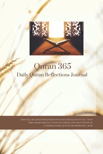 Quran 365: Daily Quran Reflections Journal