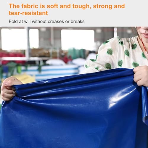 Canvas Fish Pond, Fish Show Water Tank, Foldable Water Storage Pond, Temporary Holding Viewing Canvas Fish Pond(1x1x0.5cm) - size: 1x1x0.5cm