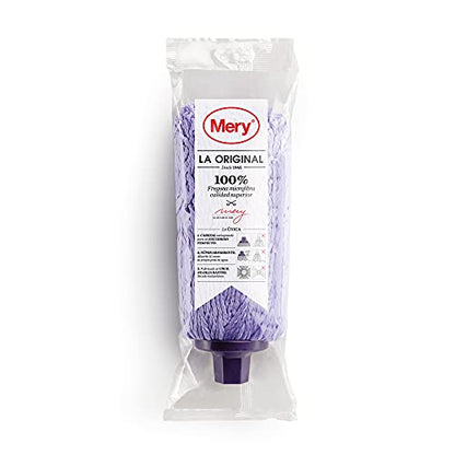 Rayen 0422.41 Mery's Microfiber Mop Microfiber Mop, Purple - size: 10,4