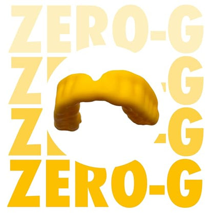 Zero-G Sports Mouthguard Yellow 1-Pack - Adult Size - Boil & Bite - Basketball, Football, Soccer, Baseball, Hockey, Lacrosse - color: Yellow