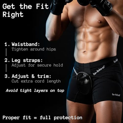 lobloo MMA Cup – Engineered Performance Protection for Mixed & Standing Martial Arts | Slim Lock Fit, Ultra-Durable Defense | Made in Sweden - style: Kids Size 7-12yrs