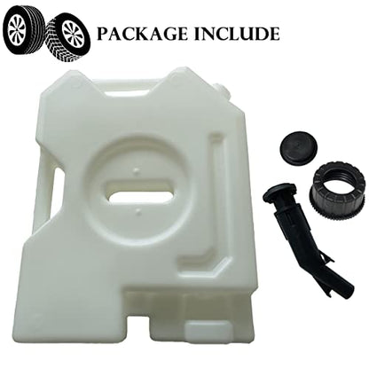2-Gallon Portable Water Tank, White Water Can for Vehicles (1 pcs) - size: 1 pcs