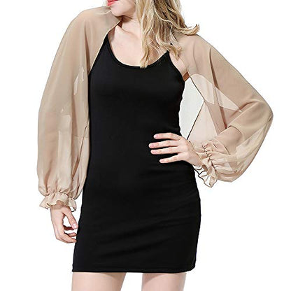 Sunscreen Long sleeves shawl UV Protection Sleeves Shawl Arm Sleeves for Women Golfing Riding Outdoor Activities - color: A-camel