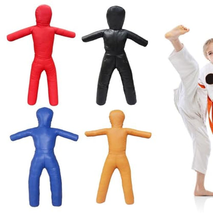 Kids Grappling Dummy Boxing Dummy Cover 120cm Unfilled Multifunction MMA Wrestling Bag for Martial Arts, Karate Judo