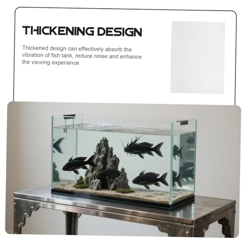 SUPVOX Foam Aquarium Leveling Mat Non Slip Shockproof Fish Tank Pad for Stable Weight Distribution and Vibration Absorption for Home Aquariums