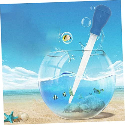 Hemoton 3pcs Aquarium Clean Pipettes Convenient Water Changer Dropper Scale for Siphoning Fish Tank Waste and Debris for Jellyfish Feeding