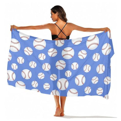 Chiffon Shawl Scarf Sarong And Sun Protective Shawl Long Lightweight Travel Scarf - color: Color363