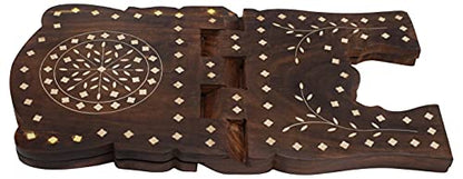 Wooden Hand Carved Holy Book Stand, for Quran, Bible, Gita, Regular